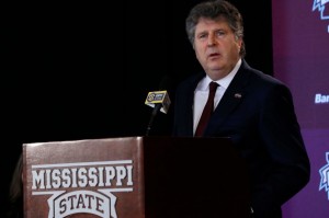 Mississippi State University head football coach Mike Leach